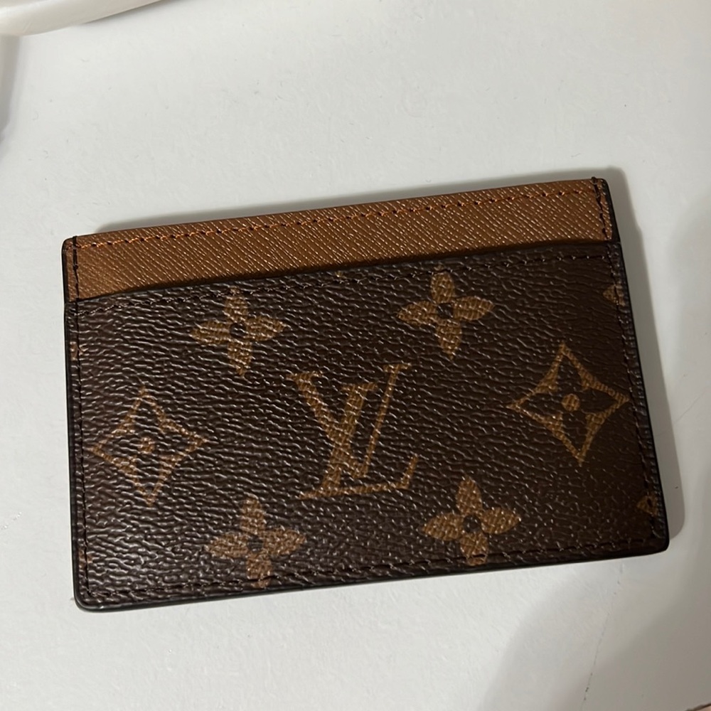Gorgeous Upcycled Louis Vuitton Card Holder 🤎